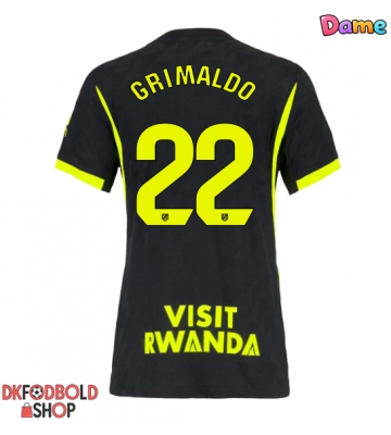 Atletico Madrid Alejandro Grimaldo #22 Udebanetrøje Dame 2026-27 Kort ærmer Atletico Madrid Alejandro Grimaldo #22 Udebanetrøje Dame 2026-27 Kort ærmer